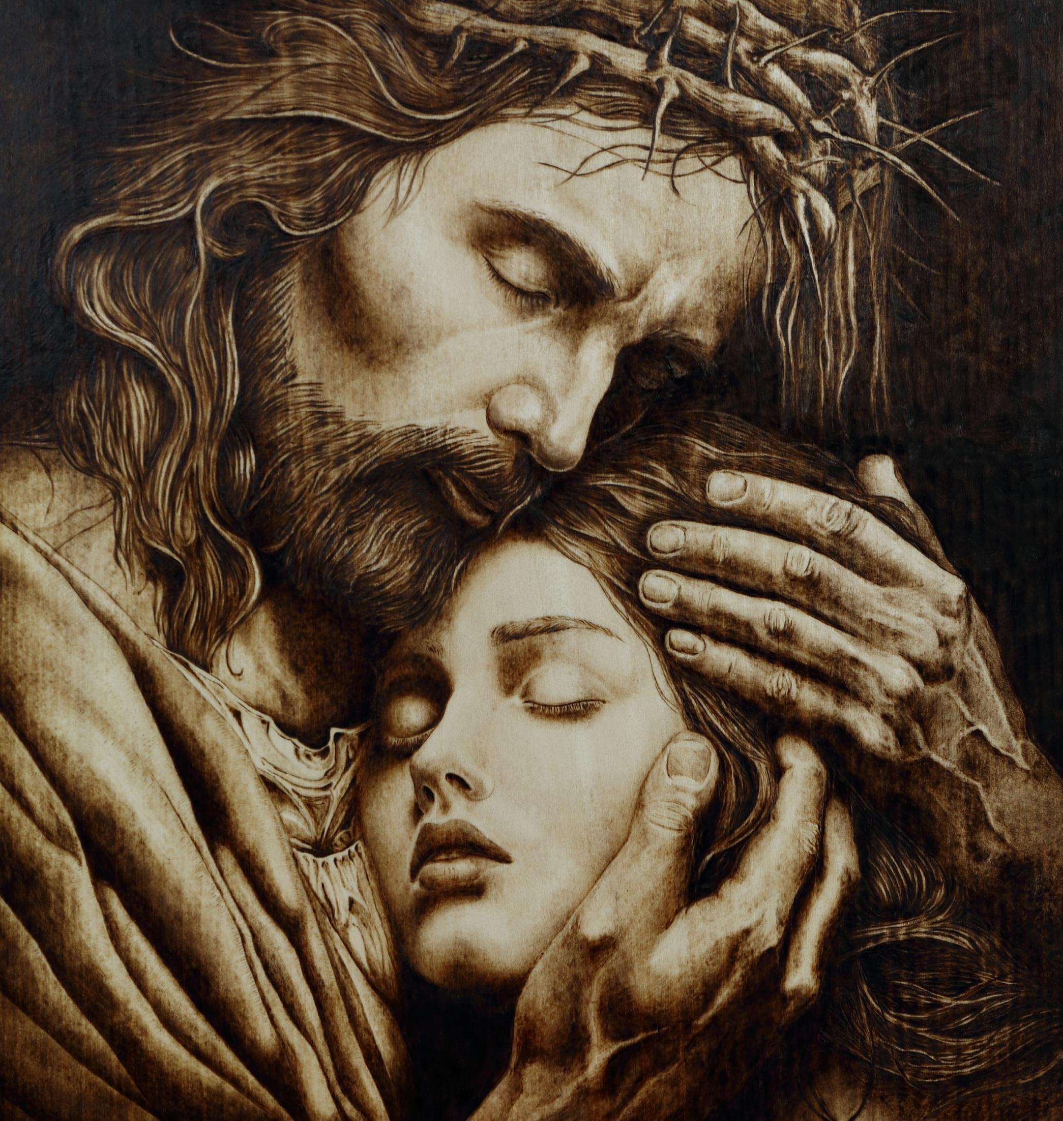 Quadro pirografato 2