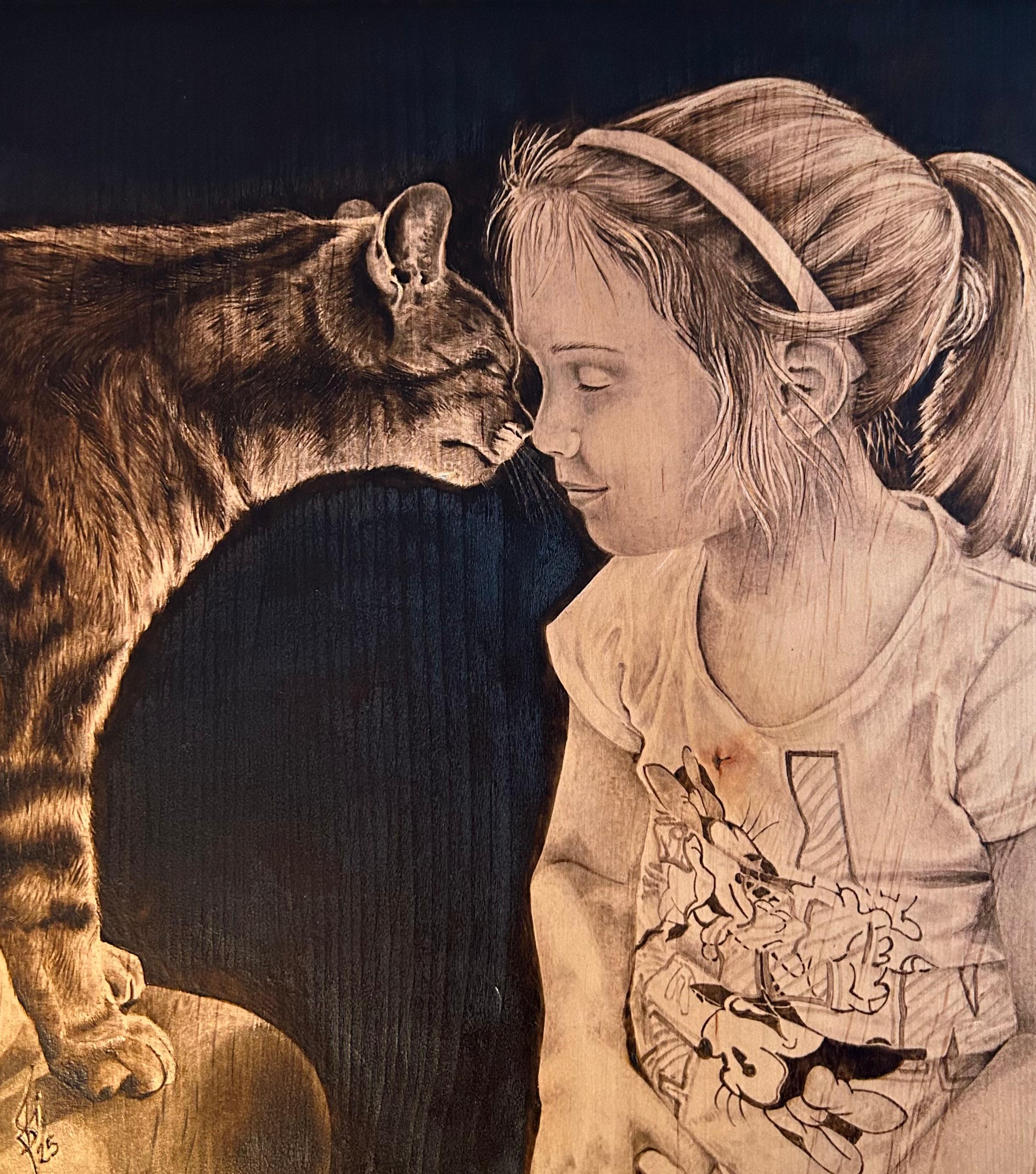 Quadro pirografato 3