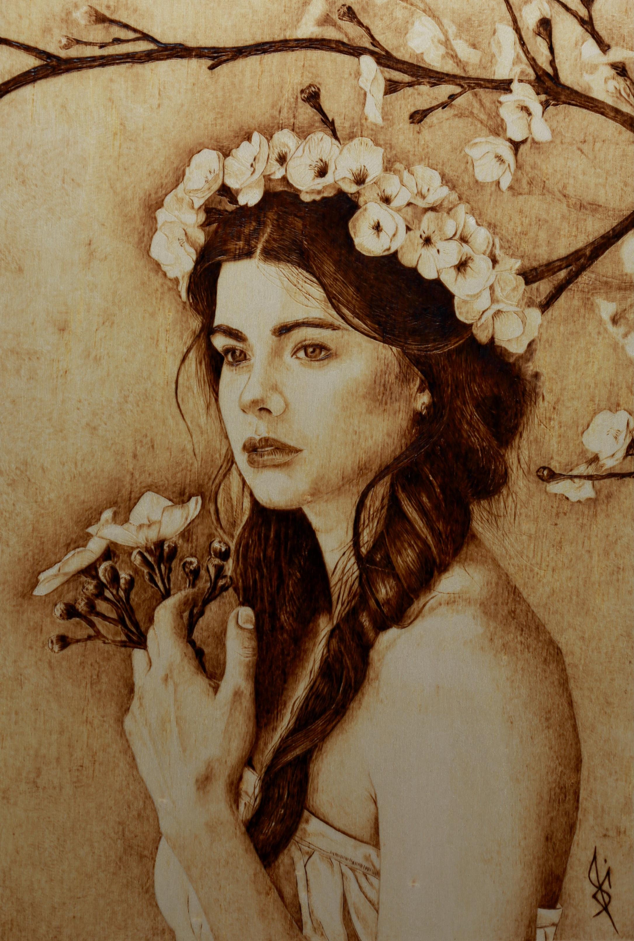 Dettaglio Pirografia